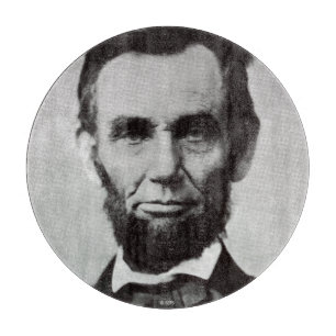 Portrait von Abe Lincoln 2 Schneidebrett