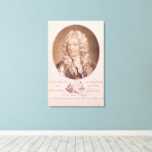 Portrait von Abraham Duquesne Leinwanddruck (Insitu (Holzboden))