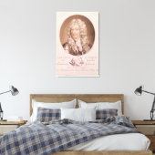 Portrait von Abraham Duquesne Leinwanddruck (Insitu (Schlafzimmer))