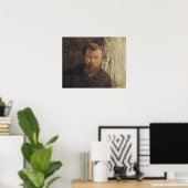 Portrait von Achille Granchi Taylor, 1885 Poster (Heimbüro)