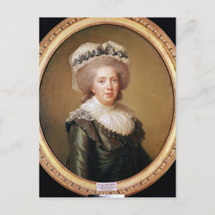 Portrait von Adelaide de France 1791 Postkarte