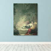 Portrait von Adelaide Maria, Grafschaft von Iveagh Leinwanddruck (Insitu (Holzboden))