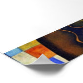 Portrait von Adele Bloch-Bauer Art Poster (Ecke)