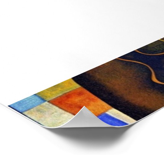 Portrait von Adele Bloch-Bauer Art Poster (Ecke)