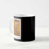 Portrait von Adele Bloch Bauer Gustav Klimt Kaffeetasse (Vorderseite Links)