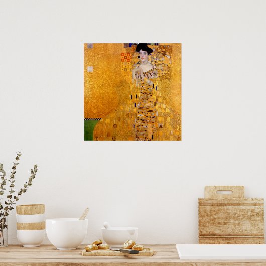 Portrait von Adele Bloch-Bauer I - Gustav Klimt Poster (Küche)