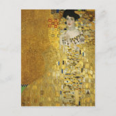 Portrait von Adele Bloch-Bauer I Klimt Postkarte (Vorderseite)