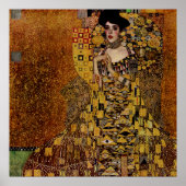 Portrait von Adele Bloch-Bauer I Poster (Vorne)