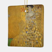Portrait von Adele Bloch-Bauer I von Gustav Klimt Keramikornament (Links)