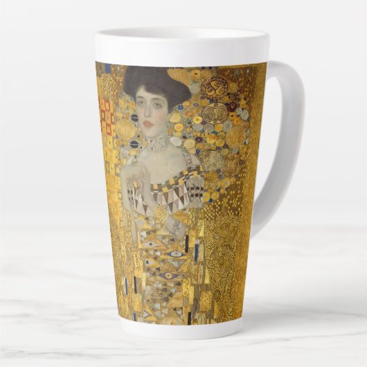 Portrait von Adele Bloch-Bauer I von Gustav Klimt Milchtasse (Rechte Ecke)
