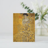 Portrait von Adele Bloch-Bauer I von Gustav Klimt Postkarte (Stehend Vorderseite)