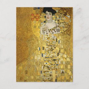 Portrait von Adele Bloch-Bauer I von Gustav Klimt  Postkarte