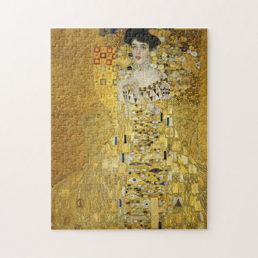 Portrait von Adele Bloch-Bauer I von Gustav Klimt Puzzle (Vertikal)