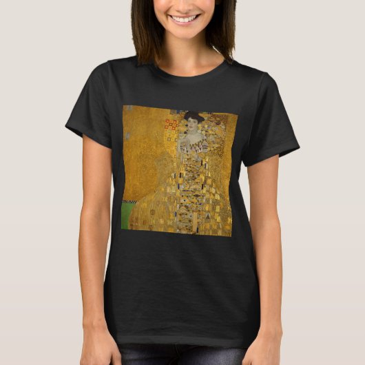Portrait von Adele Bloch-Bauer I von Gustav Klimt T-Shirt (Vorderseite)