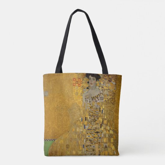 Portrait von Adele Bloch-Bauer I von Gustav Klimt Tasche (Rückseite)