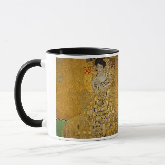 Portrait von Adele Bloch-Bauer I von Gustav Klimt Tasse (Links)