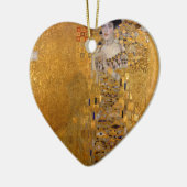 Portrait von Adele Bloch Bauer Keramik Ornament (Links)