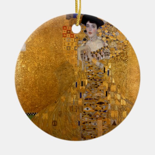 Portrait von Adele Bloch Bauer Keramikornament (Vorne)