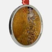 Portrait von Adele Bloch Bauer Silbernes Ornament (Rechts)
