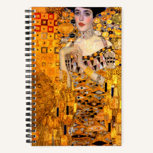 Portrait von Adele Bloch-Bauer von Gustav Klimt Notizblock