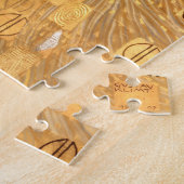 Portrait von Adele Bloch-Bauer von Gustav Klimt Puzzle (Seite)