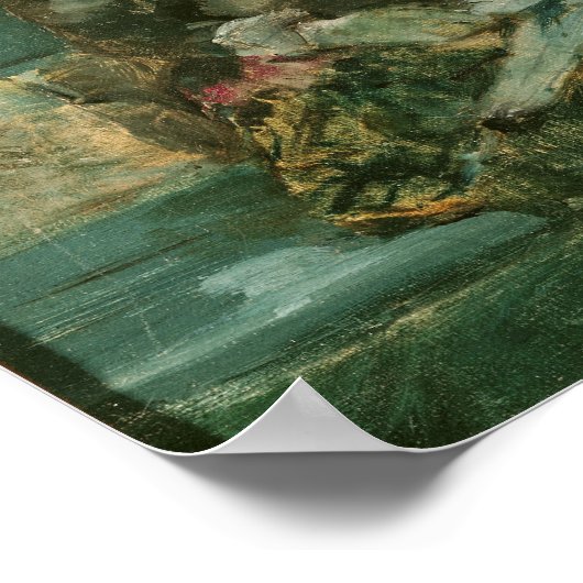 Portrait von Adele Tapie de Celeyran 1882 Poster (Ecke)