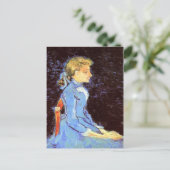Portrait von Adeline Ravoux, Van Gogh Fine Art Postkarte (Stehend Vorderseite)