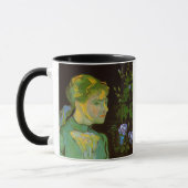 Portrait von Adeline Ravoux Van Gogh Fine Art Tasse (Links)