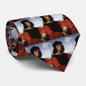 Portrait von Agnolo Doni von Raphael Sanzio Krawatte (Gerollt)