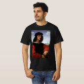 Portrait von Agnolo Doni von Raphael Sanzio T-Shirt (Vorne ganz)