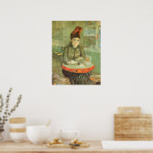 Portrait von Agostina Segatori von Vincent van Gog Poster (Küche)