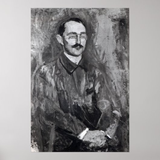 Portrait von Albert Marquet Poster (Vorne)