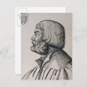 Portrait von Albrecht Durer , 1527 Postkarte (Vorne/Hinten)