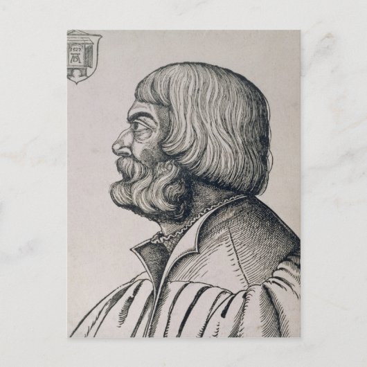 Portrait von Albrecht Durer , 1527 Postkarte (Vorderseite)
