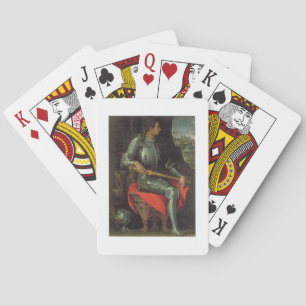 Portrait von Alessandro de' Medici, 1534 (Öl auf p Spielkarten