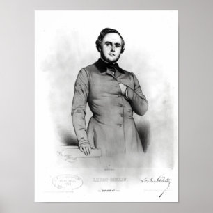Portrait von Alexander Ledru-Rollin Poster