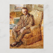 Portrait von Alexander Reid, Van Gogh Fine Art Postkarte (Vorderseite)