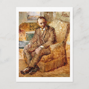 Portrait von Alexander Reid, Van Gogh Fine Art Postkarte
