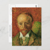 Portrait von Alexander Reid, Van Gogh Fine Art Postkarte (Vorne/Hinten)