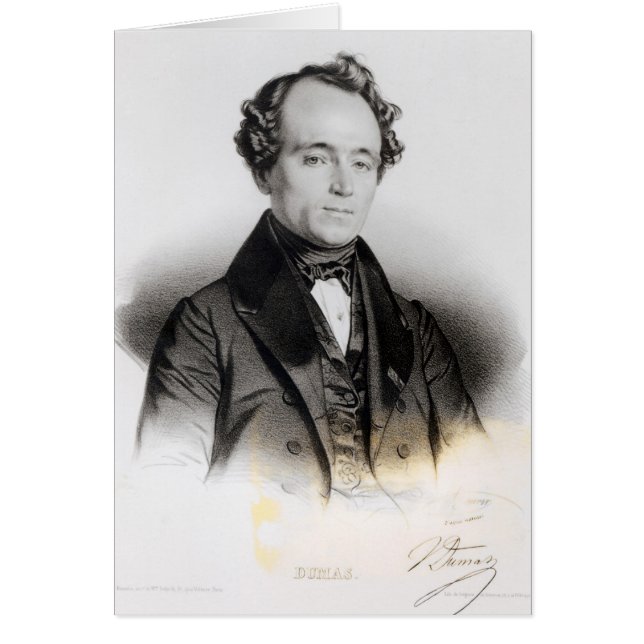 Portrait von Alexandre Dumas Fils (Vorne)