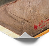 Portrait von Alexandre Dumas fils Poster (Ecke)