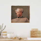 Portrait von Alexandre Dumas fils Poster (Küche)
