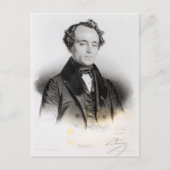 Portrait von Alexandre Dumas Fils Postkarte (Vorderseite)