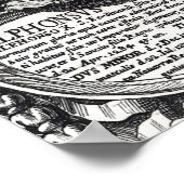 Portrait von Alfonso X 'the Wise' Poster (Ecke)