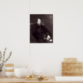 Portrait von Alfred Bruyas Poster (Küche)