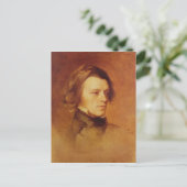 Portrait von Alfred Lord Tennyson Postkarte (Stehend Vorderseite)