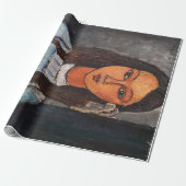 Portrait von Alice, Modigliani Geschenkpapier (Ungerollt)