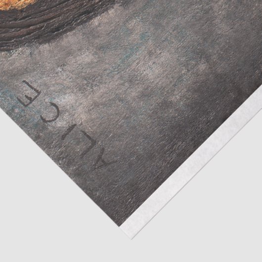 Portrait von Alice, Modigliani Seidenpapier (Ausschnitt)