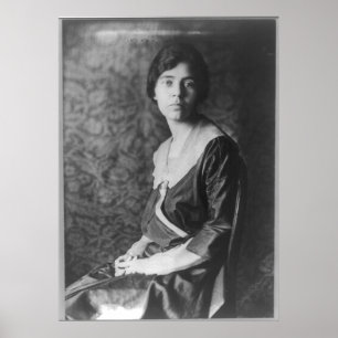 Portrait von Alice Paul Poster