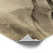 Portrait von Alice Paul Poster (Ecke)